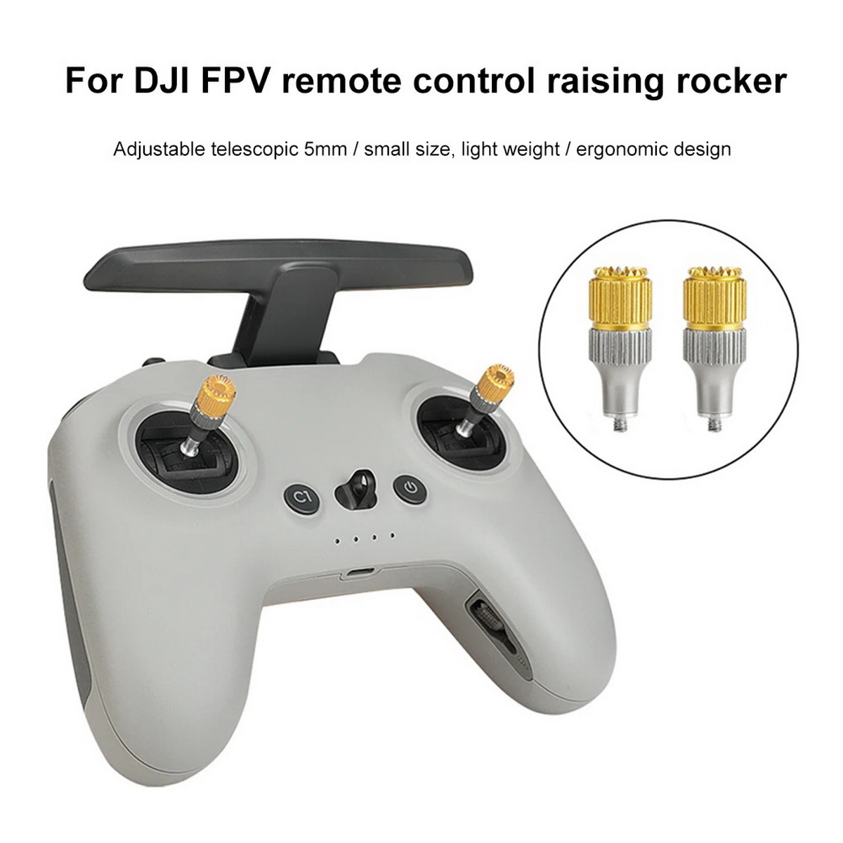 2 pièces de capuchons antidéra - Drone Control Stick avis et prix