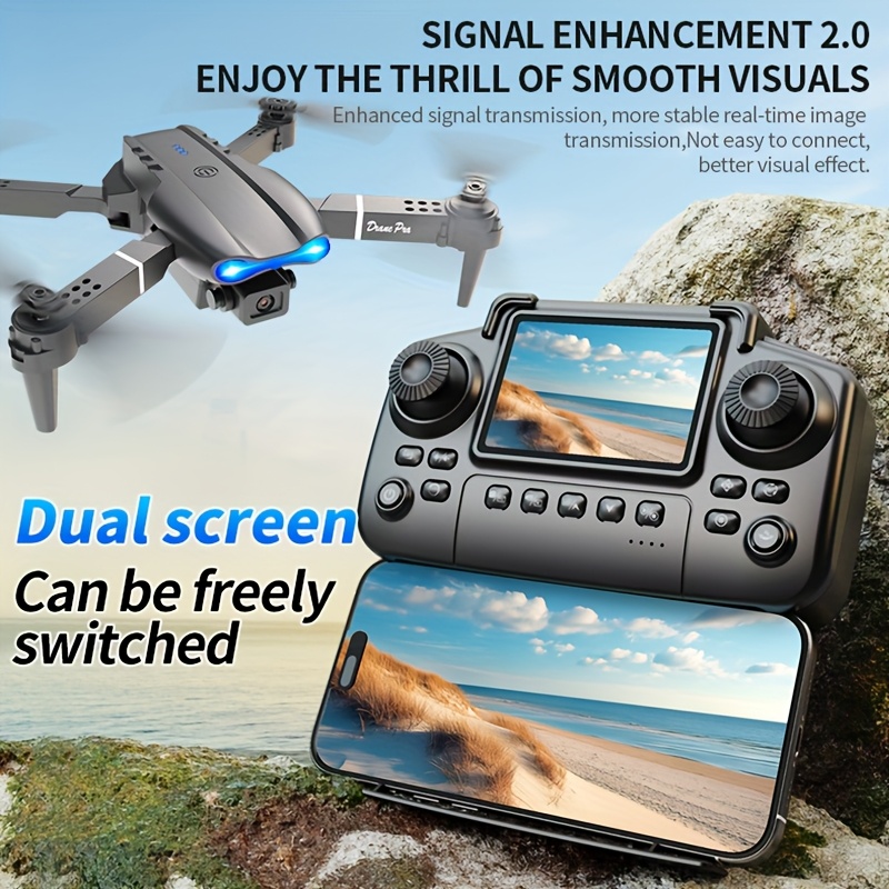 Le drone amélioré E99PRO MAX 2 - Drone Controller Screen avis et prix